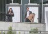 Video! Judecătoare acuzată de mită și trafic de droguri a venit la instanță cu iubitul infractor Ana Maria Chirilă și Ciprian Cotoară la Curtea de Apel Iași-
