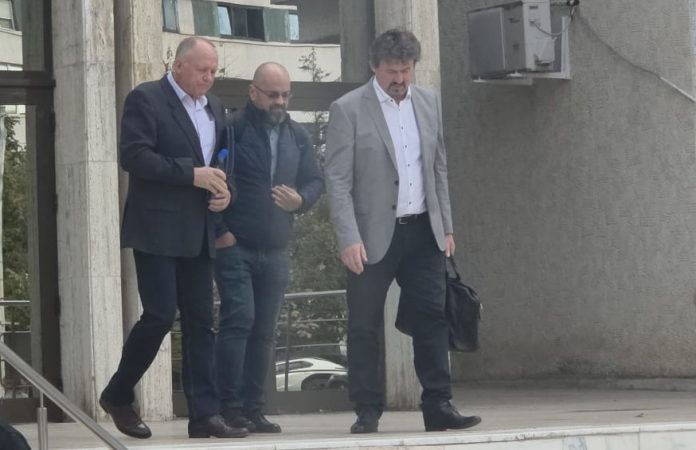 Vasile Zacornea și Ionel Nechita la Judecătoria Iași Vasile Zacornea și Ionel Nechita la Judecătoria Iași