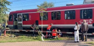 Accident feroviar în zona Gării Nicolina. Victima este o femeie