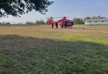 Accident rutier grav în Andrieșeni: un bătrân a fost lovit de o autoutilitară. A intervenit elicopterul SMURD